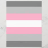 DemiGirl Flag Papier (Voorkant)