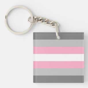 Demigirl Flag Sleutelhanger
