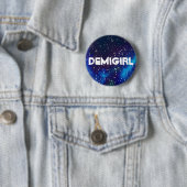 Demigirl  Galaxy Identity Ronde Button 5,7 Cm (In situ)