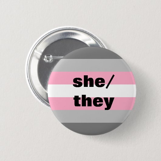 Demigirl Pin Ronde Button 5,7 Cm (Voorkant /achterkant)