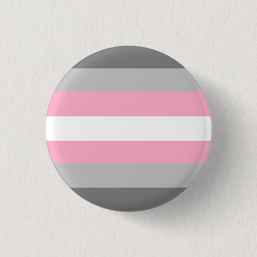 Demigirl Pride Flag Badge Ronde Button 3,2 Cm (Voorkant)