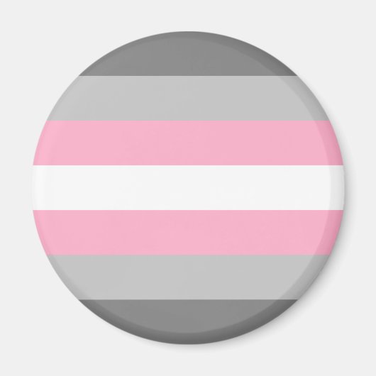 Demigirl Pride Flag Magneet (Voorkant)