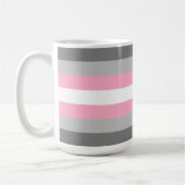 Demigirl Pride Vlag Koffiemok (Links)