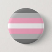 Demigirl Pride Vlag LGBT Pride Ronde Button 5,7 Cm (Voorkant)
