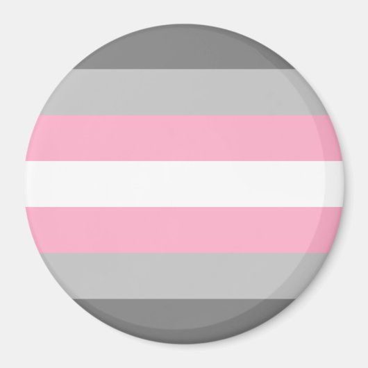 Demigirl Pride Vlag Magneet (Voorkant)