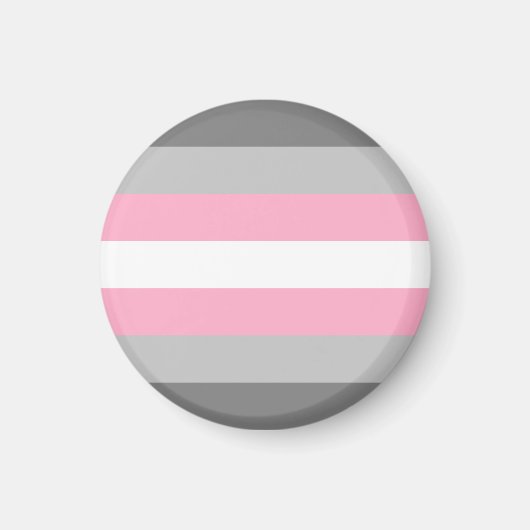 Demigirl Pride Vlag Magneet (Voorkant)