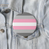 Demigirl Pride Vlag Ronde Button 4,0 Cm (In situ)