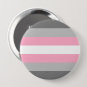 Demigirl Pride Vlag Ronde Button 4,0 Cm (Voorkant /achterkant)