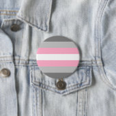 Demigirl Pride Vlag Ronde Button 7,6 Cm (In situ)