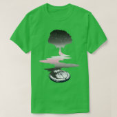 Demigirl Tree LGBT Pride Vlag T-shirt (Design voorkant)