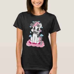 Demigirl trots Lgbt Eenhoorn Demi Meisje Lgbtq De T-shirt