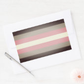 Demigirl trots rechthoekige sticker (Envelop)