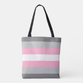 Demigirl trots tote bag (Achterkant)