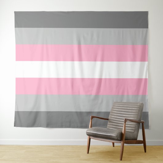 Demigirl Vlag Extra Groot Wandkleed (In Situ (horizontaal))