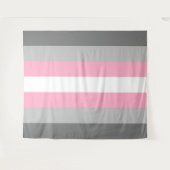 Demigirl Vlag Extra Groot Wandkleed (Voorkant (horizontaal))