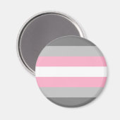 Demigirl Vlag LGBT Magneet (Voorkant / Achterkant)