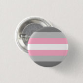 Demigirl Vlag LGBT Ronde Button 3,2 Cm (Voorkant /achterkant)