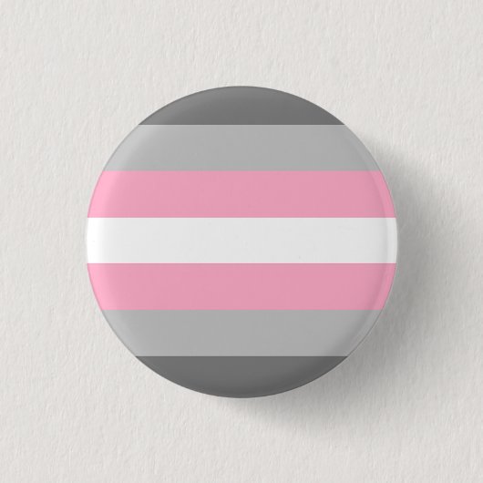 DemiGirl-vlag Ronde Button 3,2 Cm (Voorkant)
