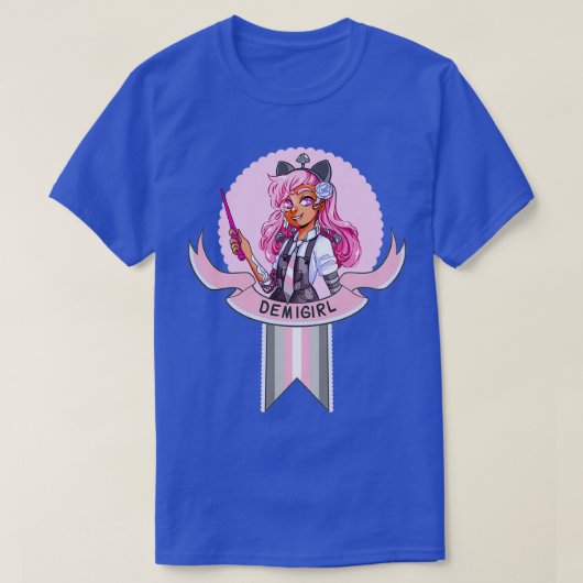 Demigirl Witchy Pride T-shirt (Design voorkant)