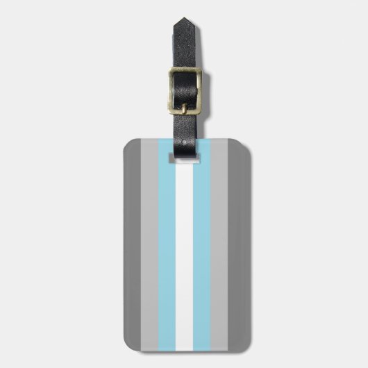 Demiguy Flag gepersonaliseerd Bagagelabel (Voorkant verticaal)