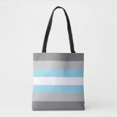 Demiguy Flag LGBT Canvas tas (Voorkant)