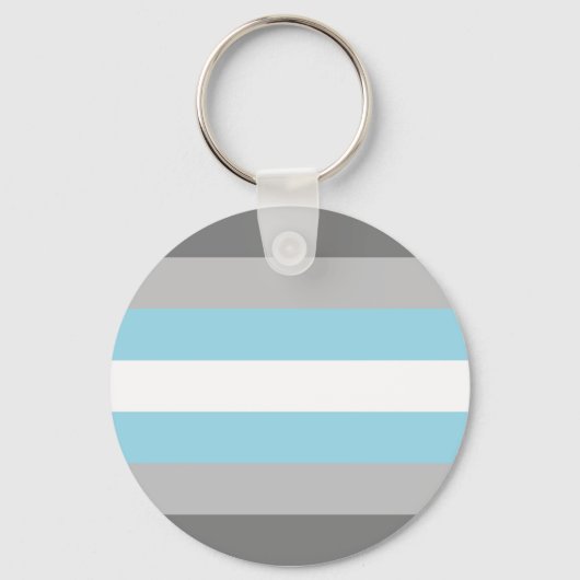 Demiguy Flag LGBT Sleutelhanger (Voorkant)