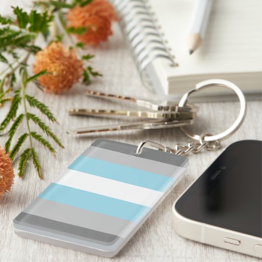 demiguy-vlag sleutelhanger (Voorkant Rechts)