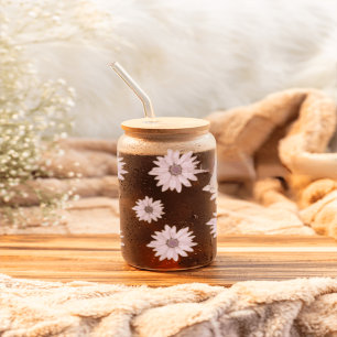 Demila naam en letter op mok -letter D, naam afdru Blikvorm Glas