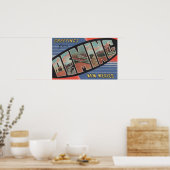 Deming, New Mexico - Grote Letter-scènes Poster (Keuken)
