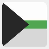 Demiromantic Pride Flag  Vierkante Sticker (Voorkant)