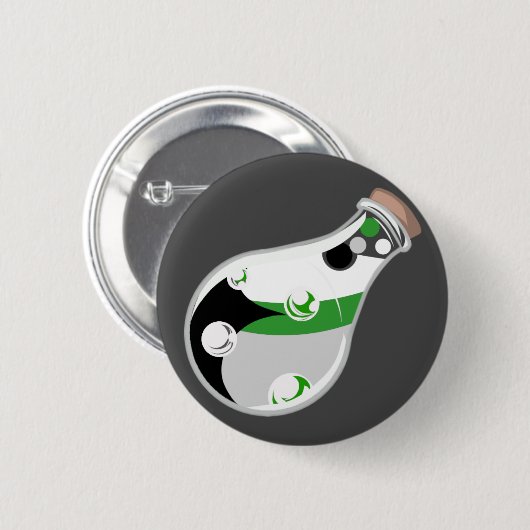 Demiromantic Pride Potion Button (Voorkant /achterkant)