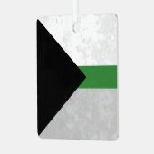 Demiromantisch Metalen Ornament (Voorkant links)