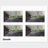 Demiromantische nevelvlag stickers (Vel)