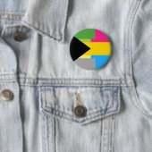 Demiromantische Pansexual Pin Ronde Button 5,7 Cm (In situ)