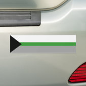 Demiromantische Pride Car Magnet Bumpersticker (Op auto)