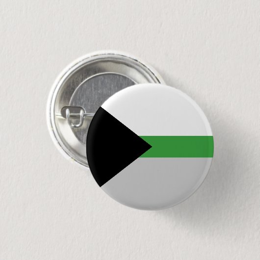 Demiromantische Pride Flag Badge Ronde Button 3,2 Cm (Voorkant /achterkant)