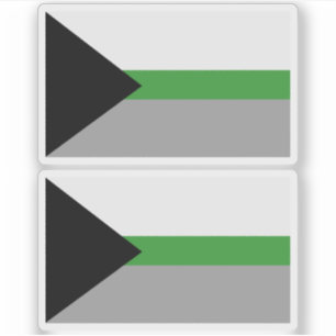 Demiromantische Pride Sticker