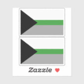 Demiromantische Pride Sticker (Vel)