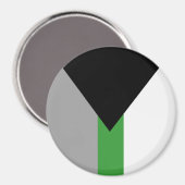 Demiromantische Pride-vlag Magneet (Voorkant / Achterkant)