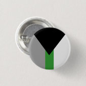 Demiromantische Pride-vlag Ronde Button 3,2 Cm (Voorkant /achterkant)