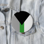 Demiromantische Pride-vlag Ronde Button 4,0 Cm (In situ)