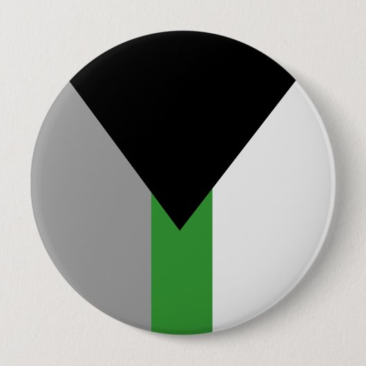 Demiromantische Pride-vlag Ronde Button 4,0 Cm (Voorkant)