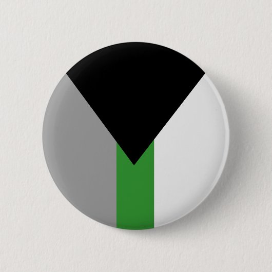 Demiromantische Pride-vlag Ronde Button 5,7 Cm (Voorkant)