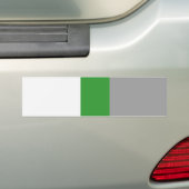 Demiromantische trots bumpersticker (Op auto)