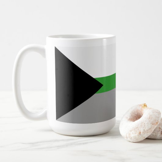 Demiromantische trots koffiemok (Met donut)
