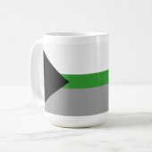 Demiromantische trots koffiemok (Voorkant links)