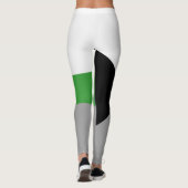 Demiromantische trots leggings (Achterkant)