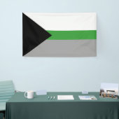 Demiromantische trots spandoek (Beurs)