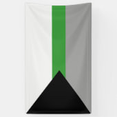 Demiromantische trots spandoek (Verticaal)