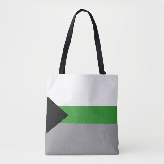 Demiromantische trots tote bag (Voorkant)